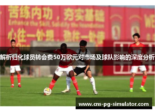 解析归化球员转会费50万欧元对市场及球队影响的深度分析